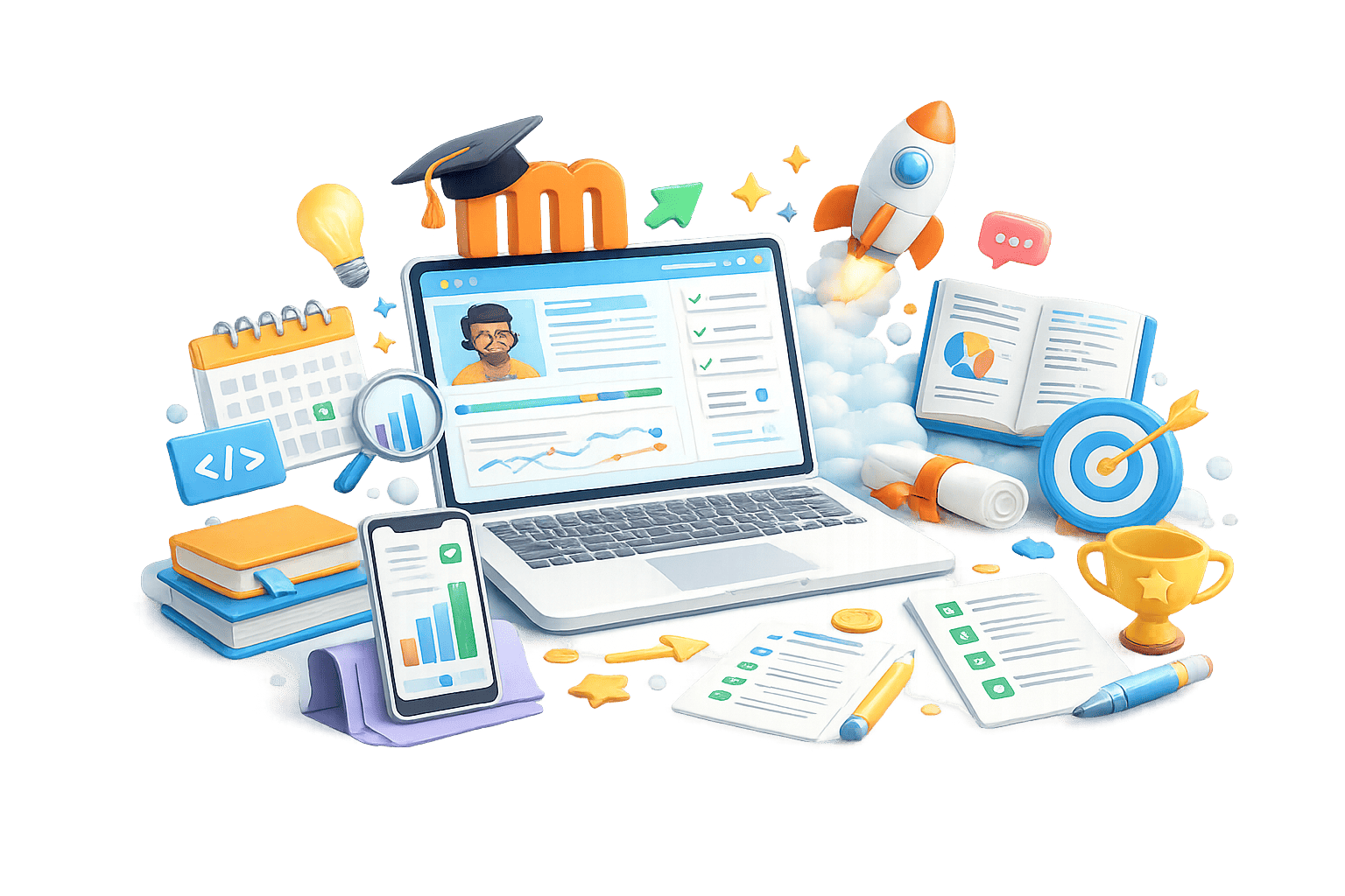 Moodle solution image